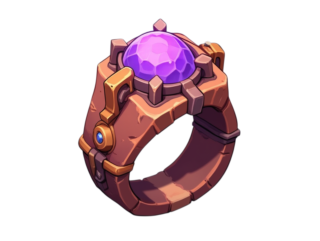 Copper Amestone Ring